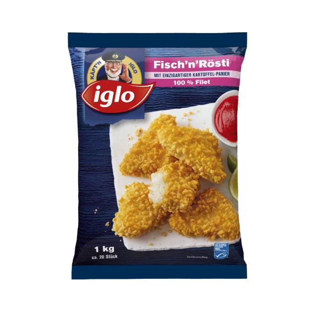 Iglo Fisch'N Rösti TK 1Kg | darello